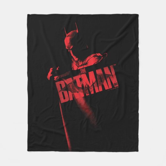 Das Batman Cape & Logo Fleecedecke (Vorderseite)