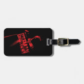 Das Batman Cape & Logo Gepäckanhänger (Vorderseite horizontal)