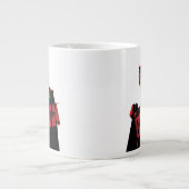 Das Batman Cape & Logo Jumbo-Tasse (Vorderseite)
