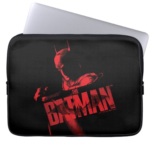 Das Batman Cape & Logo Laptopschutzhülle (Vorderseite)