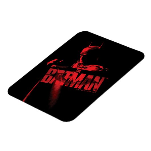 Das Batman Cape & Logo Magnet (Linke Seite)