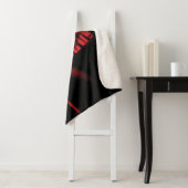 Das Batman Cape & Logo Sherpadecke (Beispiel)