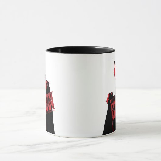 Das Batman Cape & Logo Tasse (Zentrum)