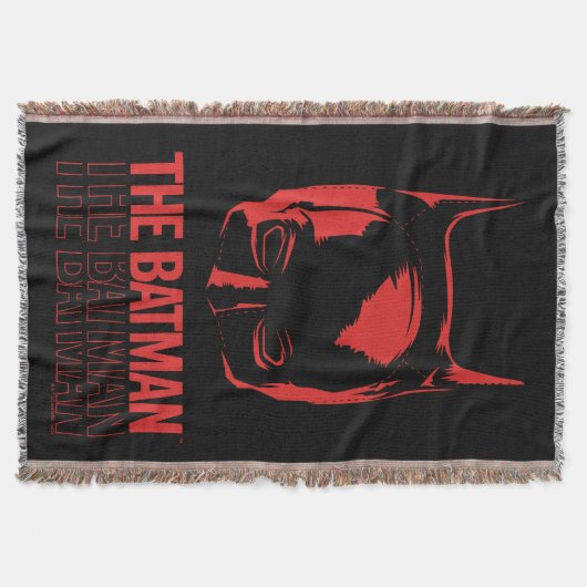 Das Batman Cowl-Logo Decke (Vorderseite)