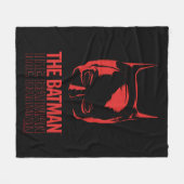 Das Batman Cowl-Logo Fleecedecke (Vorderseite (Horizontal))