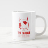 Das Batman Cowl-Logo Jumbo-Tasse (Rechts)