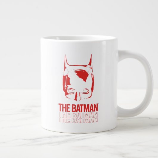 Das Batman Cowl-Logo Jumbo-Tasse (Rechts)