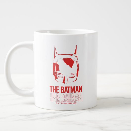 Das Batman Cowl-Logo Jumbo-Tasse (Links)