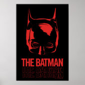Das Batman Cowl-Logo Poster (Vorne)