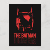 Das Batman Cowl-Logo Postkarte (Vorderseite)