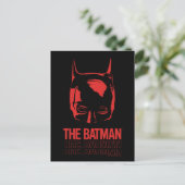 Das Batman Cowl-Logo Postkarte (Stehend Vorderseite)