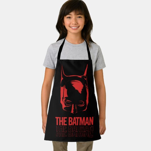 Das Batman Cowl-Logo Schürze (Insitu)