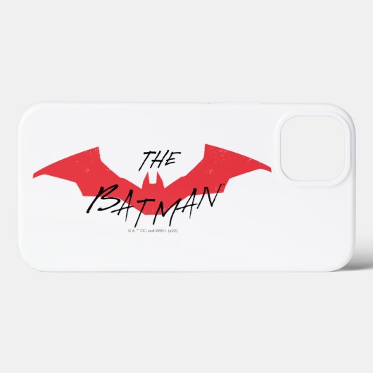 Das Batman-handgeschriebene Bat-Logo Case-Mate iPhone Hülle (Rückseite (Horizontal))