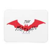 Das Batman-handgeschriebene Bat-Logo Magnet (Horizontal)