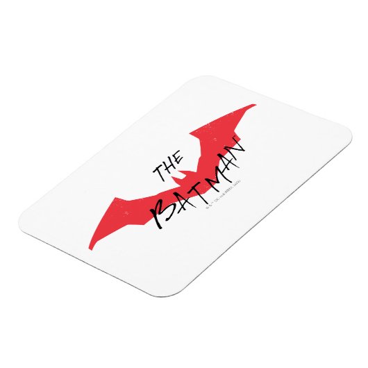 Das Batman-handgeschriebene Bat-Logo Magnet (Linke Seite)