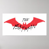 Das Batman-handgeschriebene Bat-Logo Poster (Vorne)