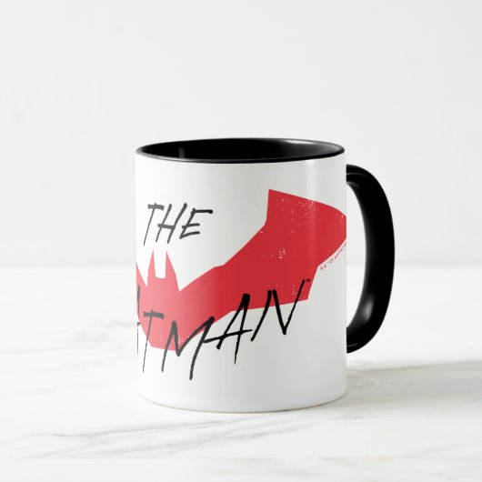 Das Batman-handgeschriebene Bat-Logo Tasse (VorderseiteRechts)