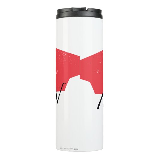 Das Batman-handgeschriebene Bat-Logo Thermosbecher (Rückseite)