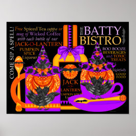 Das Batty Bistro Poster
