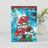 Das Baumfestival Einladung (Stehend Vorderseite)