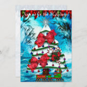 Das Baumfestival Einladung (Vorne/Hinten)