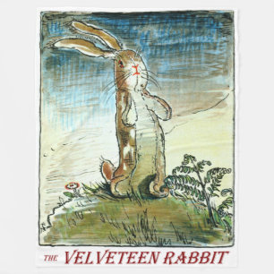 Das Baumwollsamt-Kaninchen - Decke