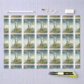 Das Baumwollsamt-Kaninchen Seidenpapier (Handwerk)