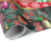 DAS BAUWRAPPING-PAPIER VERRINGERN GESCHENKPAPIER (Rolleneckpunkt)