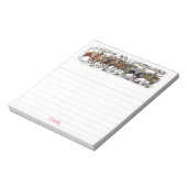 Das Bayeux-Band Notizblock (Rotiert)