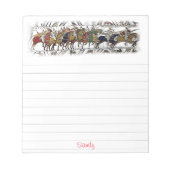 Das Bayeux-Band Notizblock (Vorderseite)