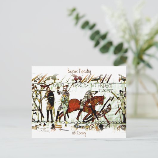 Das Bayeux Tapestry a5 Postkarte (Stehend Vorderseite)