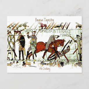 Das Bayeux Tapestry a5 Postkarte