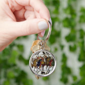 Das Bayeux-Tapestry des 11. Jahrhunderts Schlüsselanhänger (Hand)