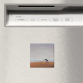 Das Beach House - hübsche Küstenlandschaft Magnet (In Situ (Geschirrspüler))