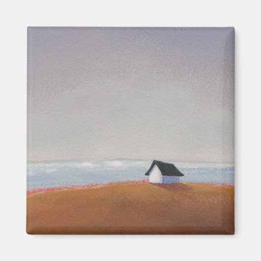 Das Beach House - hübsche Küstenlandschaft Magnet (Vorne)