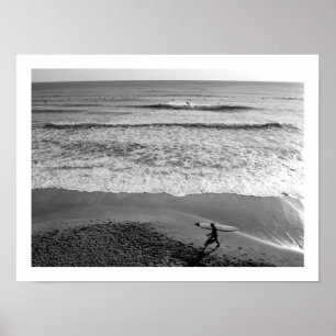 Das Beach Life - Sagami Bay, Japan Poster