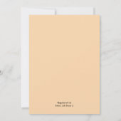 Das Beach Ocean Summer New Orleans Brautparty Einladung (Rückseite)