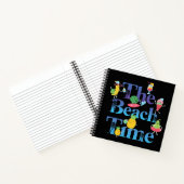 Das Beach Time Notebook Notizblock (Innenseite)