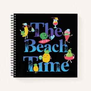 Das Beach Time Notebook Notizblock