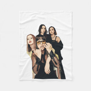 Das Beache's Band Kunstwerk Aufkleber Fleecedecke