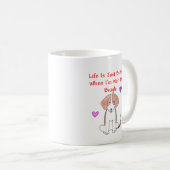 Das Beagle-Leben ist gerade bessere Tasse (VorderseiteRechts)