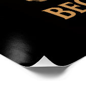 Das beängstigende Poster beginnt nach dem Kaffee - (Ecke)