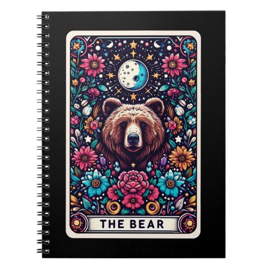 Das Bear Spirit Tarot Card Notebook Notizblock (Vorderseite)