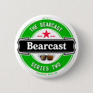 Das Bearcast - Abzeichen der Reihen-2 Button