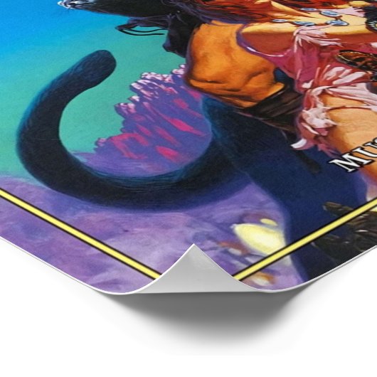 DAS BEASTMASTER POSTER (Ecke)