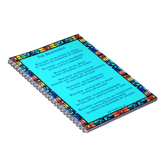 Das Beatitudes-Notebook Notizblock (Rechte Seite)