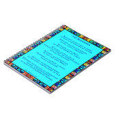 Das Beatitudes-Notebook Notizblock (Linke Seite)