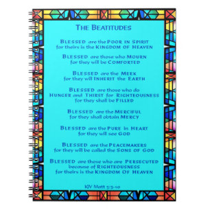 Das Beatitudes-Notebook Notizblock