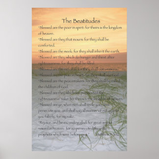 Das Beatitudes Poster (vertikal)