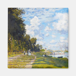 Das Becken in Argenteuil Claude Monet Magnet